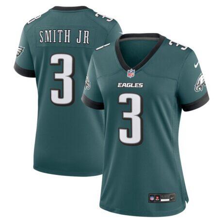 Nolan Smith Jr. Philadelphia Eagles Nike Women's Team Game Jersey - - Front View