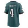 Jake Elliott Philadelphia Eagles Nike Team Game Jersey - - Detail View