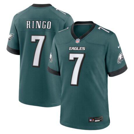 Kelee Ringo Philadelphia Eagles Nike Team Game Jersey - - Front View