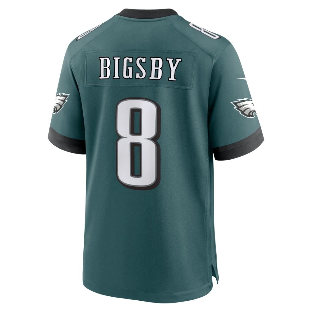 Tank Bigsby Philadelphia Eagles Nike Team Game Jersey -  Midnight Green