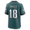 Britain Covey Philadelphia Eagles Nike Team Game Jersey - - Detail View