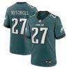 Quinyon Mitchell Philadelphia Eagles Nike Team Game Jersey - - Front View