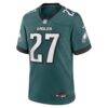 Quinyon Mitchell Philadelphia Eagles Nike Team Game Jersey - - Side View