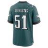 Cam Jurgens Philadelphia Eagles Nike Team Game Jersey - - Detail View