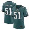 Cam Jurgens Philadelphia Eagles Nike Team Game Jersey - - Front View