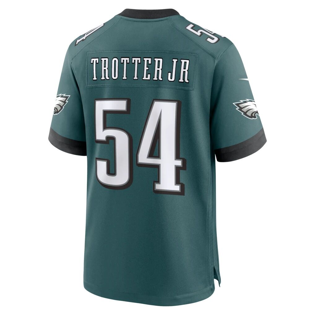Jeremiah Trotter Jr. Philadelphia Eagles Nike Team Game Jersey -  Midnight Green