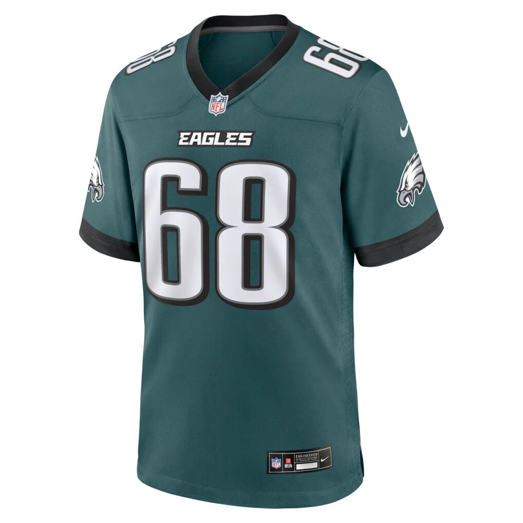 Jordan Mailata Philadelphia Eagles Nike Team Game Jersey -  Midnight Green