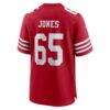Robert Jones San Francisco 49ers Nike Team Game Jersey - - Detail View
