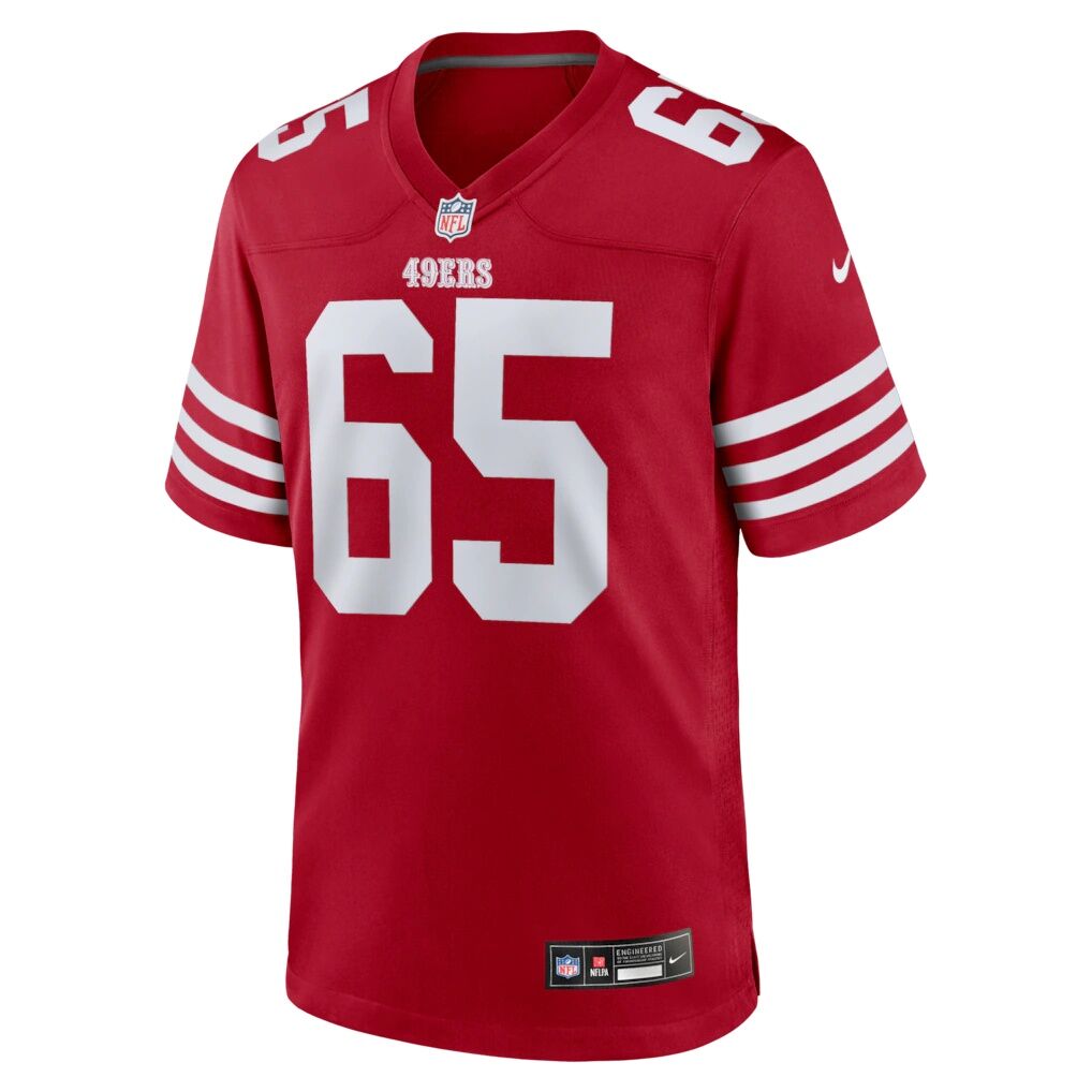 Robert Jones San Francisco 49ers Nike Team Game Jersey -  Scarlet