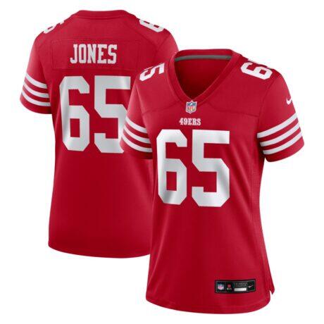 Robert Jones San Francisco 49ers Nike Women's Team Game Jersey - - Front View