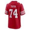 Brett Toth San Francisco 49ers Nike Team Game Jersey - - Detail View