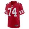 Brett Toth San Francisco 49ers Nike Team Game Jersey - - Side View