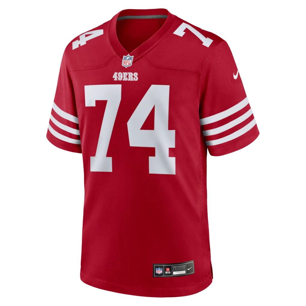 Brett Toth San Francisco 49ers Nike Team Game Jersey -  Scarlet