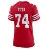 Brett Toth San Francisco 49ers Nike Women's Team Game Jersey - - Detail View
