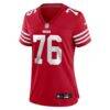 Osa Odighizuwa San Francisco 49ers Nike Women's Team Game Jersey - - Side View