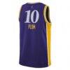 Kelsey Plum Los Angeles Sparks Nike Youth Explorer Edition Jersey - Purple - Detail View
