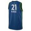 Kayla McBride Minnesota Lynx Nike Youth Explorer Edition Jersey - Blue - Detail View