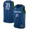 Kayla McBride Minnesota Lynx Nike Youth Explorer Edition Jersey - Blue - Front View