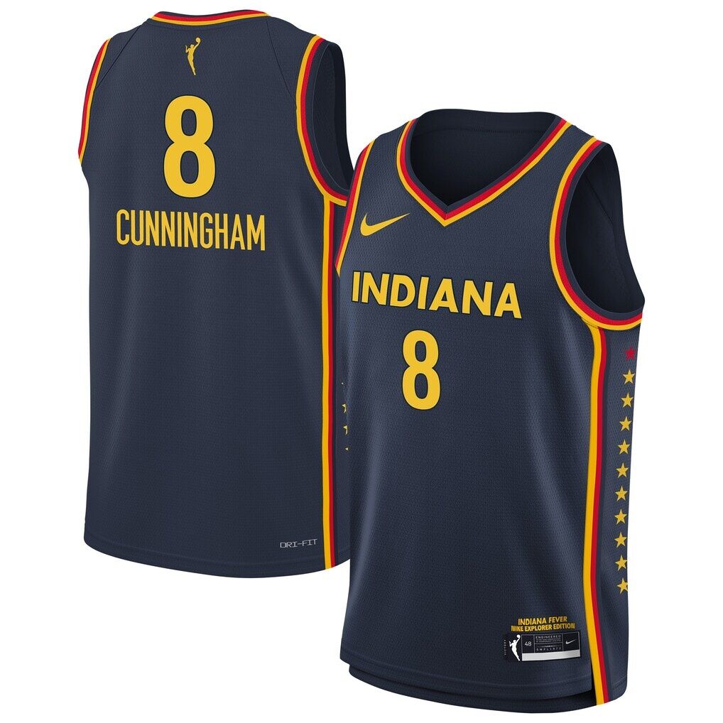 Sophie Cunningham Indiana Fever Nike Youth Explorer Edition Jersey