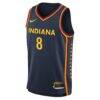 Sophie Cunningham Indiana Fever Nike Youth Explorer Edition Jersey - Navy - Side View