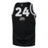 Jewell Loyd Las Vegas Aces Nike Youth Explorer Edition Jersey - Black - Detail View