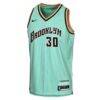 Breanna Stewart New York Liberty Nike Youth Victory Jersey - Rebel Edition - - Side View