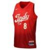 Sophie Cunningham Indiana Fever Nike Youth Victory Jersey - Red - Side View