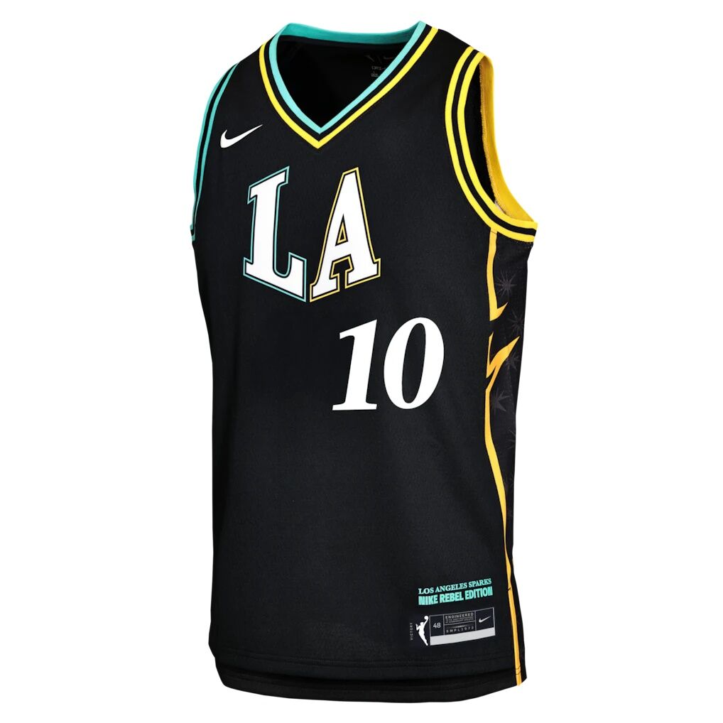 Kelsey Plum Los Angeles Sparks Nike Youth Victory Jersey - Rebel Edition