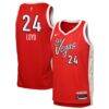 Jewell Loyd Las Vegas Aces Nike Youth Victory Jersey - Red - Front View