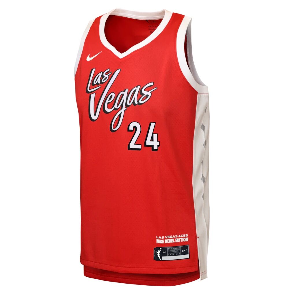 Jewell Loyd Las Vegas Aces Nike Youth Victory Jersey - Rebel Edition