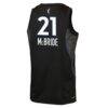 Kayla McBride Minnesota Lynx Nike Youth Victory Jersey - Black - Detail View