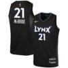 Kayla McBride Minnesota Lynx Nike Youth Victory Jersey - Black - Front View