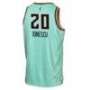 Sabrina Ionescu New York Liberty Nike Youth Victory Jersey - Rebel Edition - - Detail View
