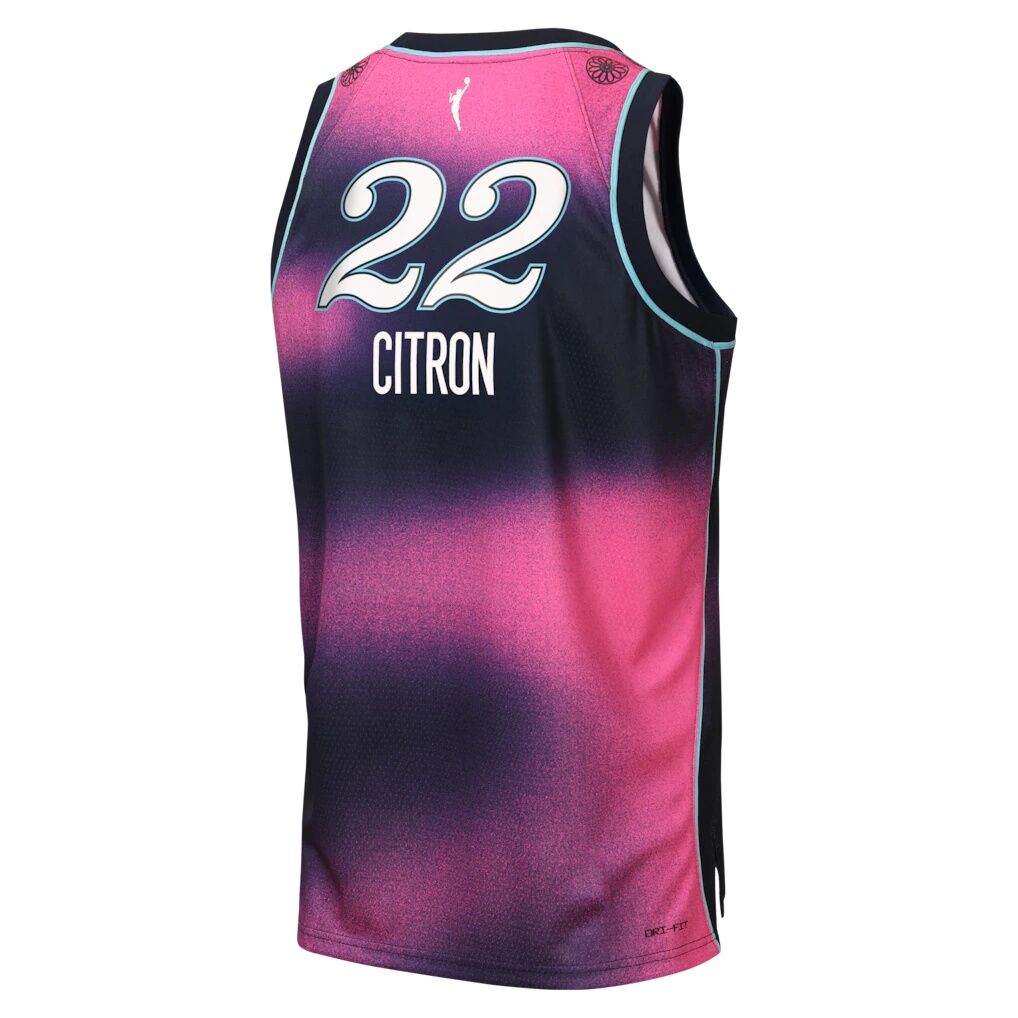 Sonia Citron Washington Mystics Nike Youth Victory Jersey - Rebel Edition