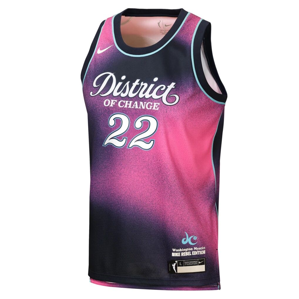 Sonia Citron Washington Mystics Nike Youth Victory Jersey - Rebel Edition