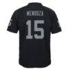 Fernando Mendoza Las Vegas Raiders Nike Youth Team Game Jersey - Black - Detail View