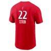 Sonia Citron Washington Mystics Nike Men's Explorer Edition Name & Number T-Shirt - Red - Detail View