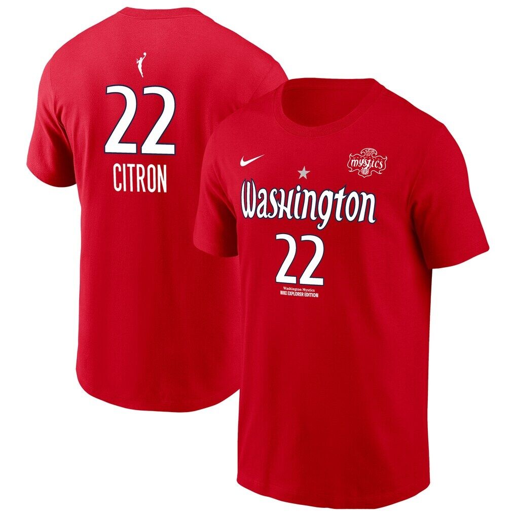 Sonia Citron Washington Mystics Nike Men's Explorer Edition Name & Number T-Shirt