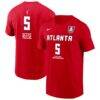 Angel Reese Atlanta Dream Nike Men's Explorer Edition Name & Number T-Shirt - Red - Front View