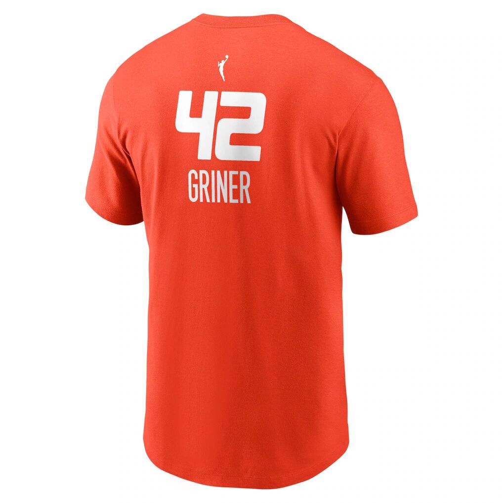 Brittney Griner Connecticut Sun Nike Explorer Edition Name & Number T-Shirt