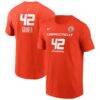 Brittney Griner Connecticut Sun Nike Explorer Edition Name & Number T-Shirt - Orange - Front View