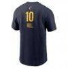 Lexie Hull Indiana Fever Nike Men's Explorer Edition Name & Number T-Shirt - Navy - Detail View