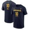 Lexie Hull Indiana Fever Nike Men's Explorer Edition Name & Number T-Shirt - Navy - Front View