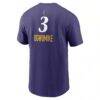 Nneka Ogwumike Los Angeles Sparks Nike Men's Explorer Edition Name & Number T-Shirt - Purple - Detail View