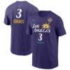 Nneka Ogwumike Los Angeles Sparks Nike Men's Explorer Edition Name & Number T-Shirt - Purple - Front View