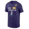 Nneka Ogwumike Los Angeles Sparks Nike Men's Explorer Edition Name & Number T-Shirt - Purple - Side View