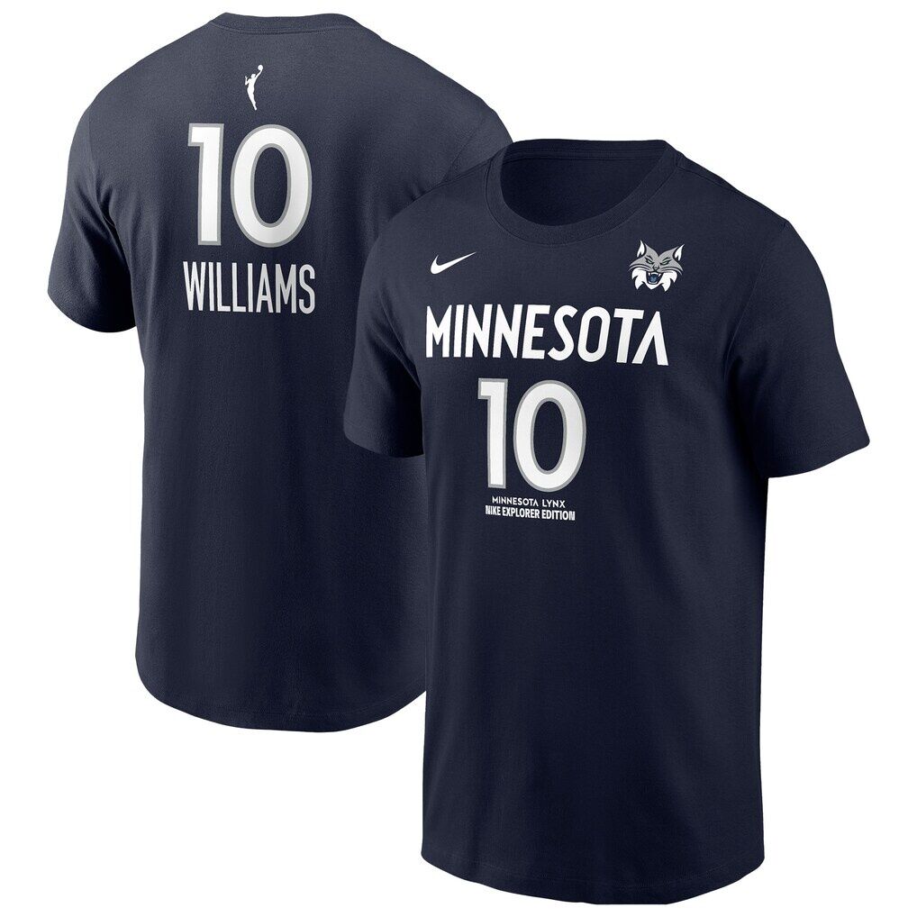 Courtney Williams Minnesota Lynx Nike Men's Explorer Edition Name & Number T-Shirt