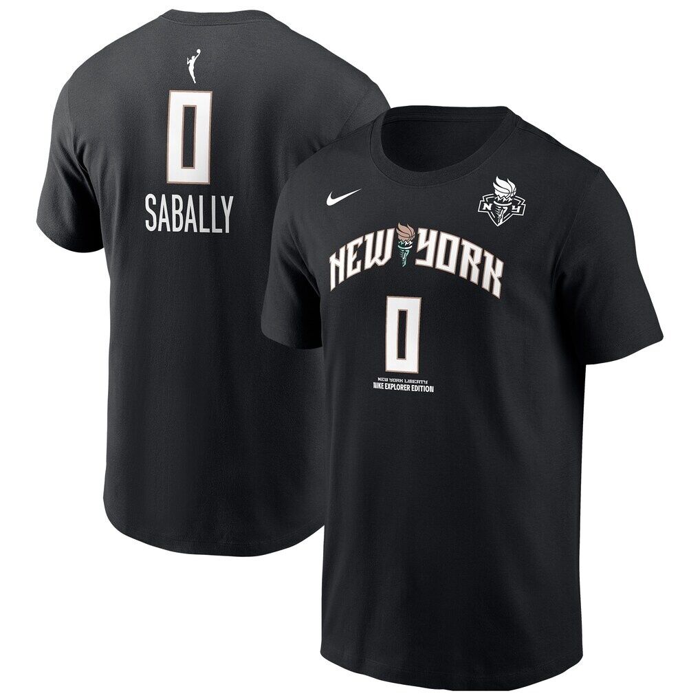 Satou Sabally New York Liberty Nike Men's Explorer Edition Name & Number T-Shirt