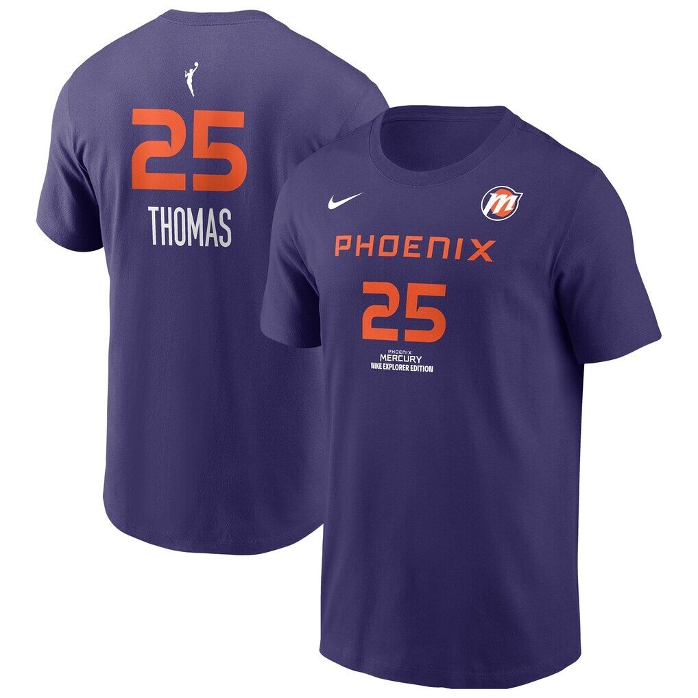 Alyssa Thomas Phoenix Mercury Nike Men's Explorer Edition Name & Number T-Shirt