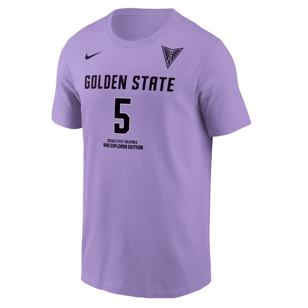 Kayla Thornton Golden State Valkyries Nike Explorer Edition Name & Number T-Shirt - Lavender